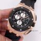 Perfect Replica Audemars Piguet Royal Oak Offshore Rose Gold Case Black Face Chronograph 44mm Watch  (3)_th.jpg